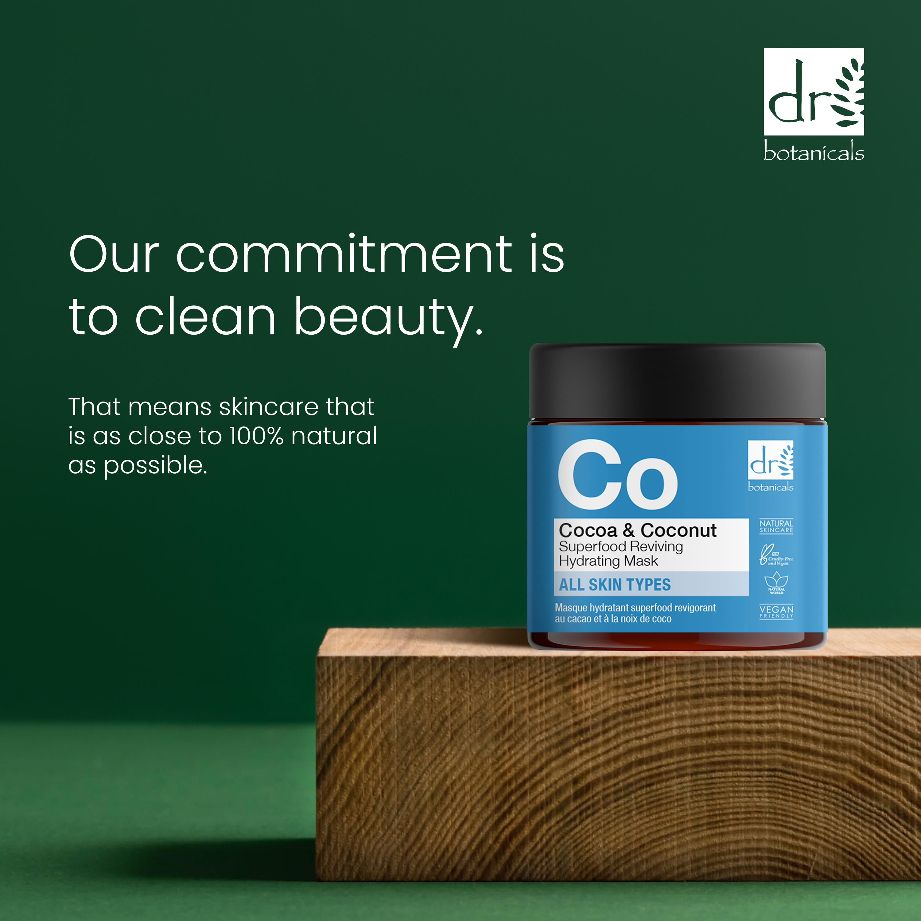 Cocoa & Coconut Superfood Reviving Hydrating Mask 60ml - skinChemists