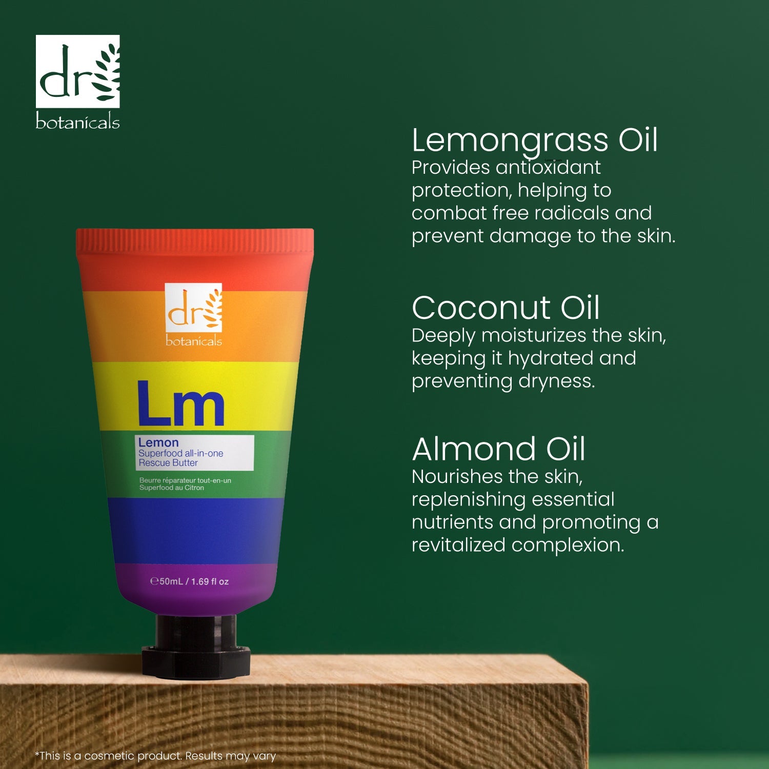 Pride Edition Lemon Superfood All-In-One Rescue Butter 50ml - skinChemists