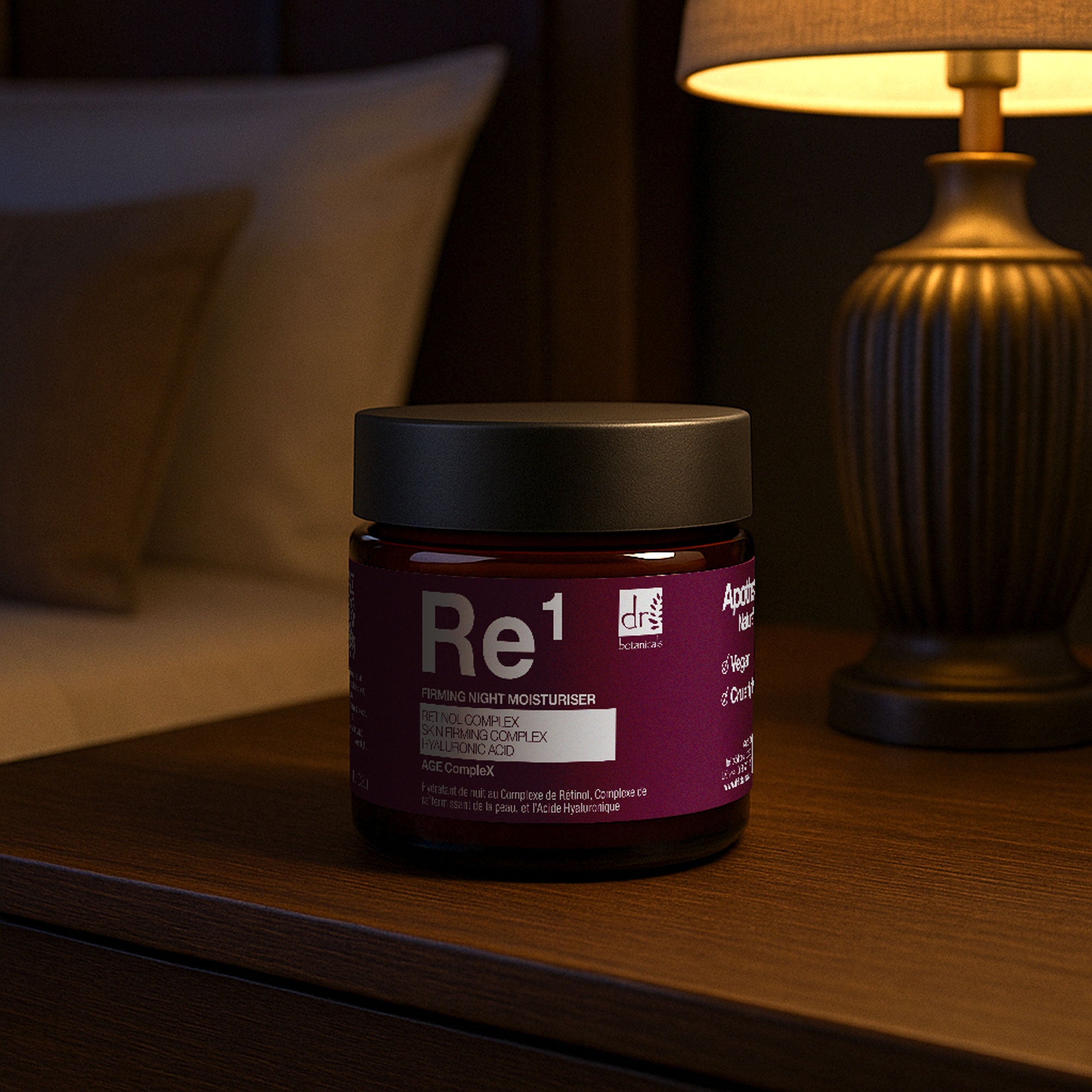 Retinol Complex 1%, Skin Firming Complex 1% & Hyaluronic Acid 1% Night Moisturiser 60ml - skinChemists