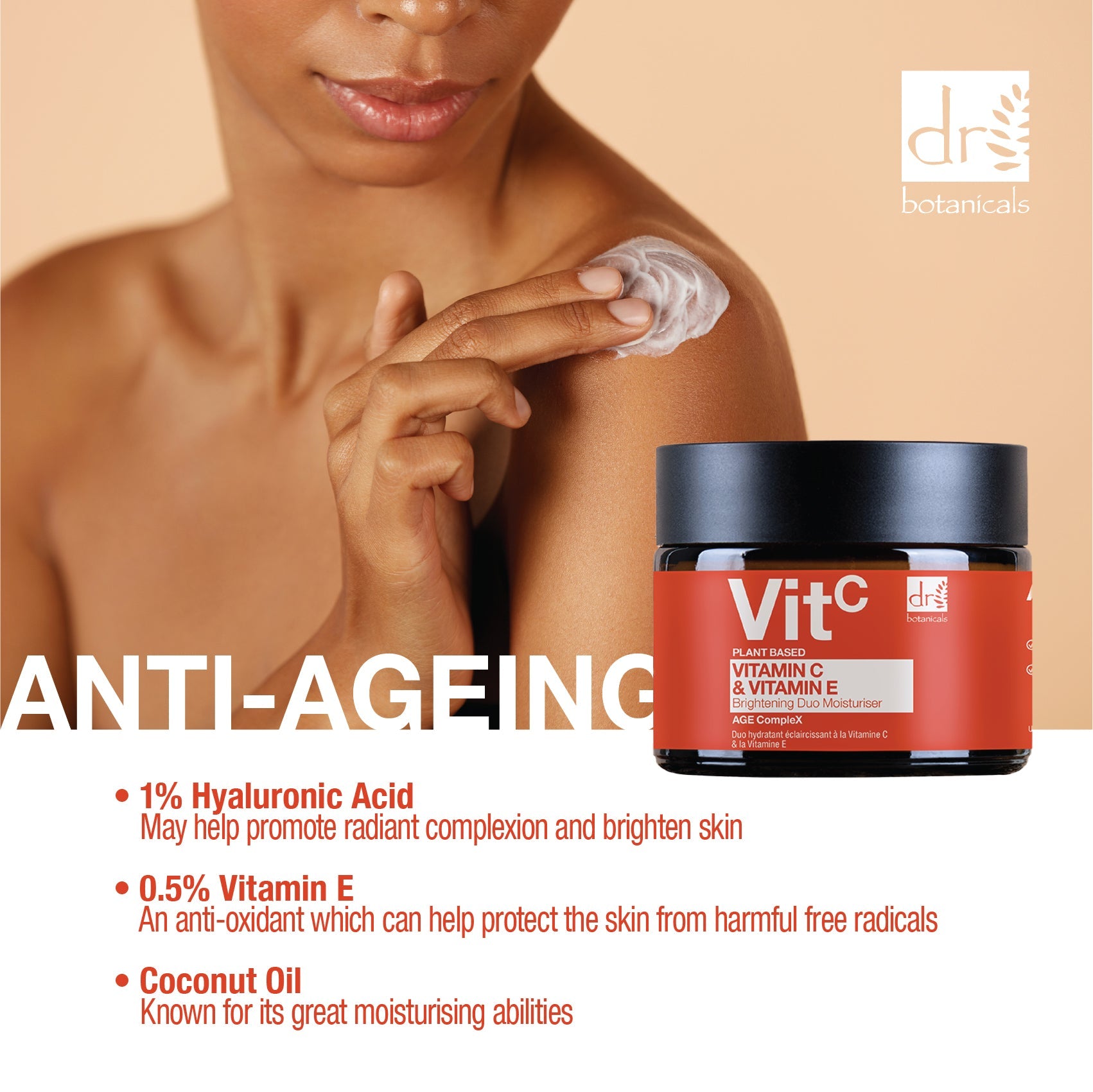 Dr Botanicals Vitamin C Duo Moisturiser & Facial Serum Kit - skinChemists
