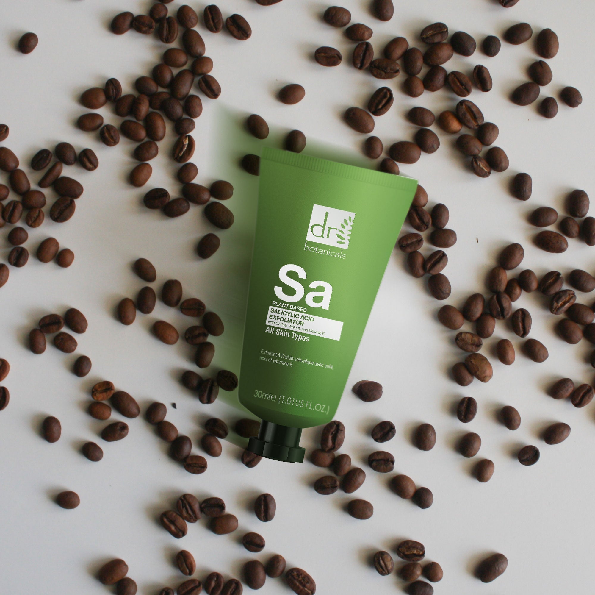 Salicylic Acid Exfoliator with Coffee, Walnut & Vitamin E 30ml VIP - skinChemists