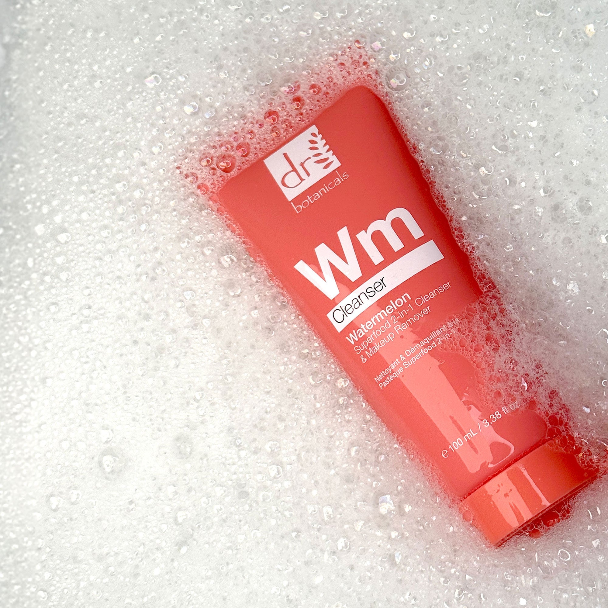 Watermelon Superfood 2-in-1 Cleanser & Makeup Remover 100ml with Glycolic Acid, Salicylic Acid and Lactic Acid - skinChemists