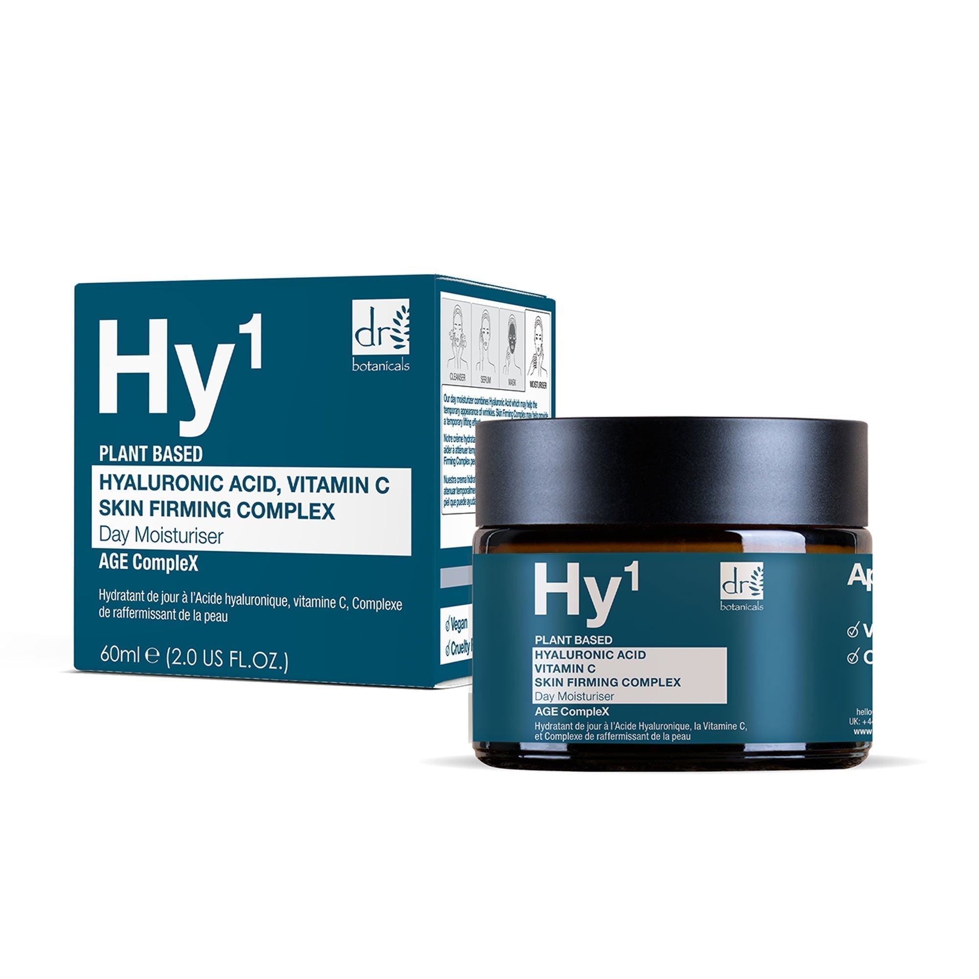 Hyaluronic Acid 1% & Vitamin C 1% & Skin Firming Complex 1% Day Moisturiser 60ml - skinChemists