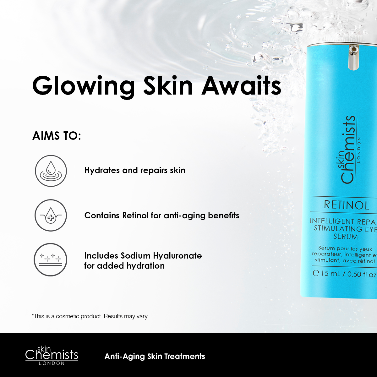 skinChemists Retinol Night Anti-Ageing Gift Set - skinChemists