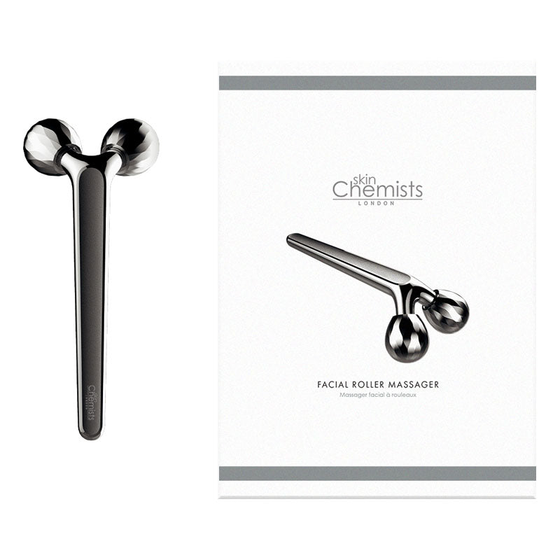 SC Facial Roller Massager+SC Wrinkle Killer Snake Serum 30ml - skinChemists