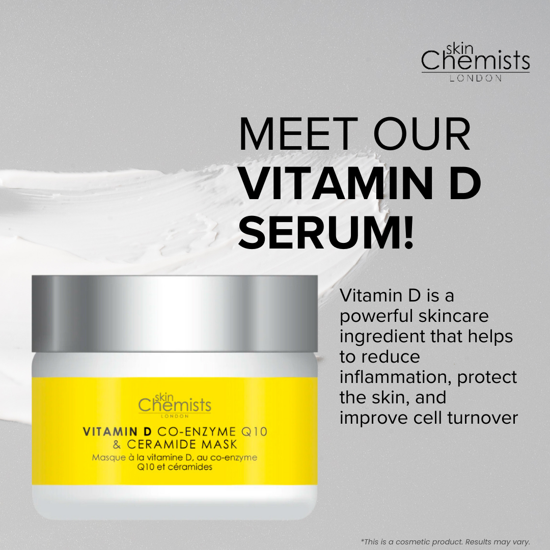 Vitamin D Co-Enzyme Q10 & Ceramide Mask 50ml - skinChemists