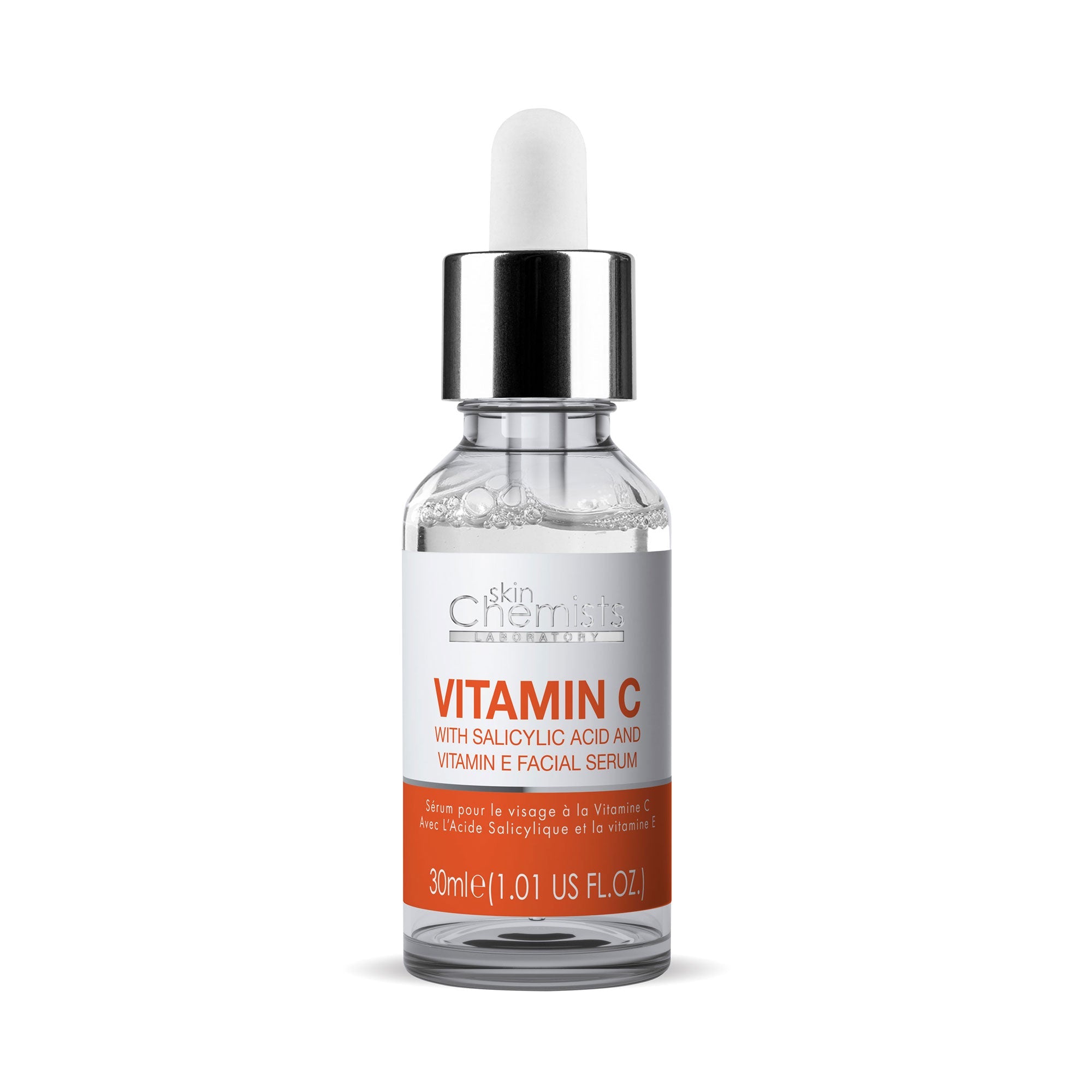 skinChemists Anti-Aging Vitamin C, Salicylic Acid Vitamin C Facial Serum 30ml - skinChemists