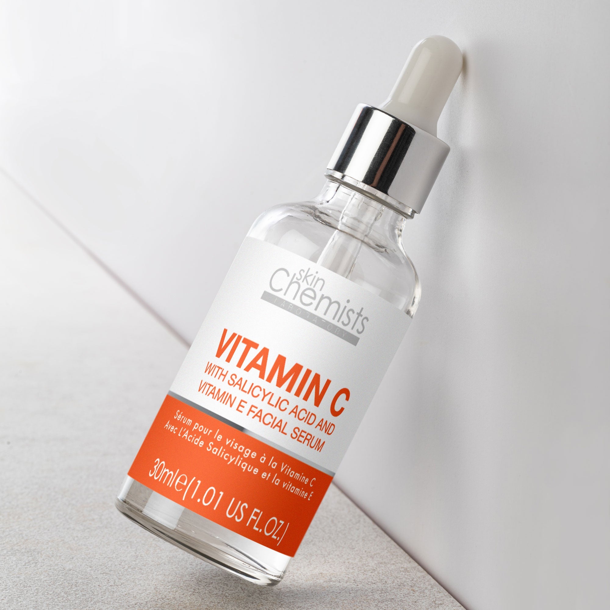 skinChemists Anti-Aging Vitamin C, Salicylic Acid Vitamin C Facial Serum 30ml - skinChemists
