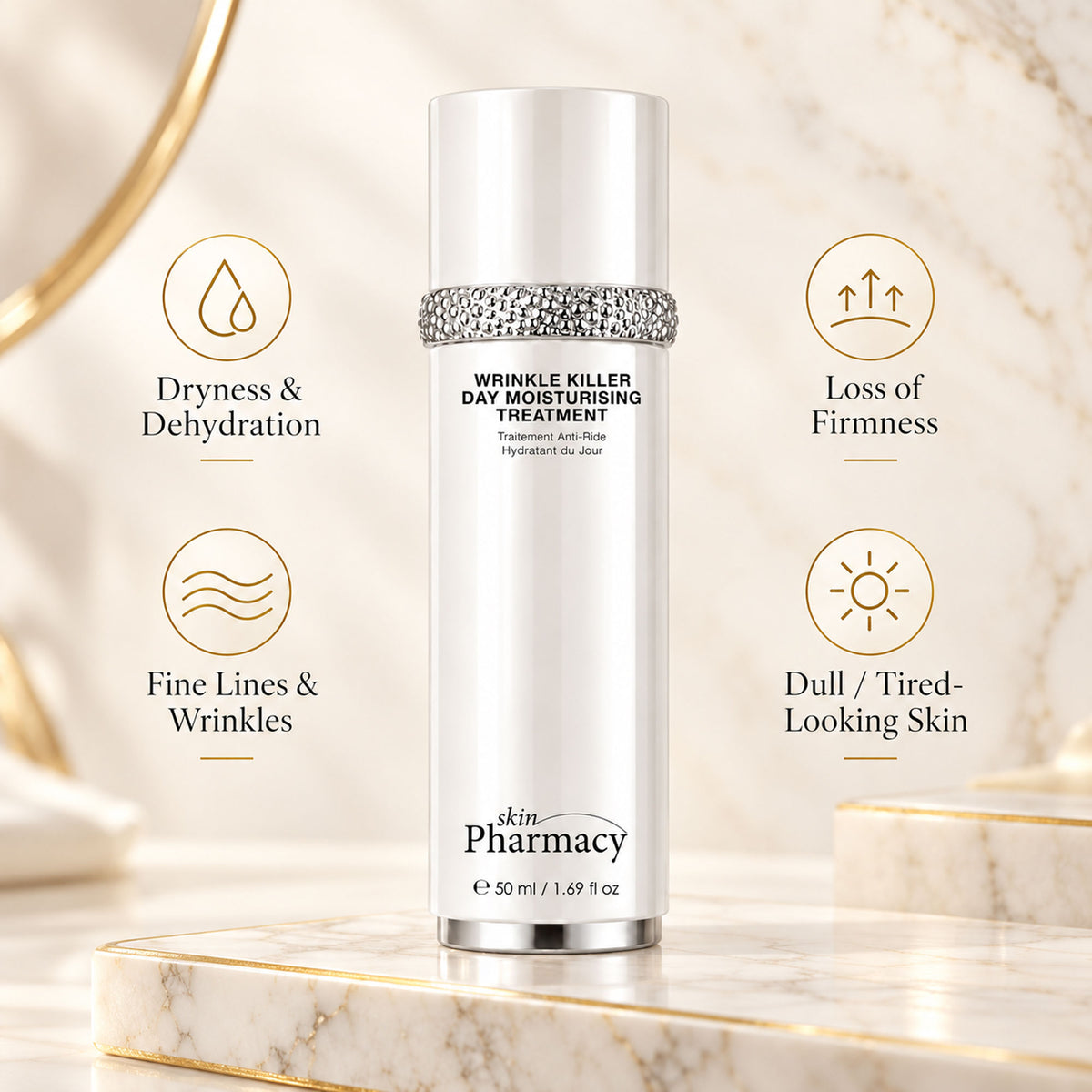 1% Wrinkle Killer Day Moisturising Anti-Ageing Treatment 50ml