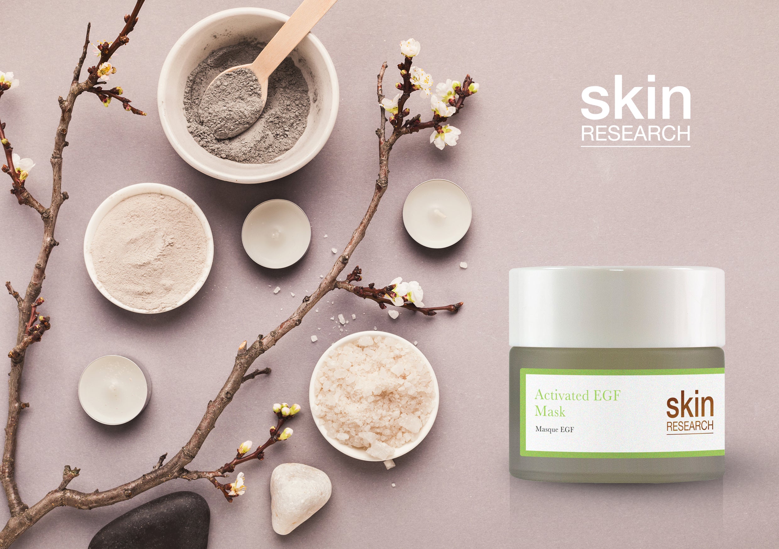 K3 Skin Research EGF Day & Night Moisturiser, Mask - skinChemists
