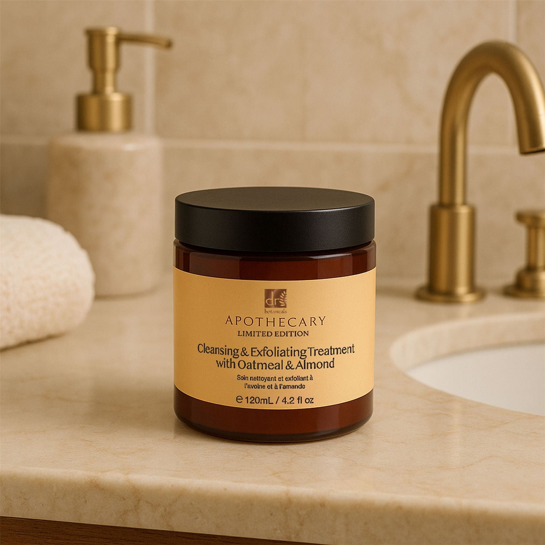 Cleansing & Exfoliating Treatment with Oatmeal & Almond 120ml - skinChemists
