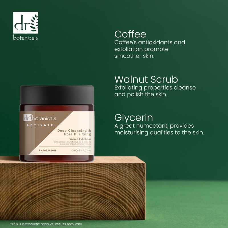 Activate Deep Cleansing And Pore Purifying Walnut Exfoliator 60ml - skinChemists