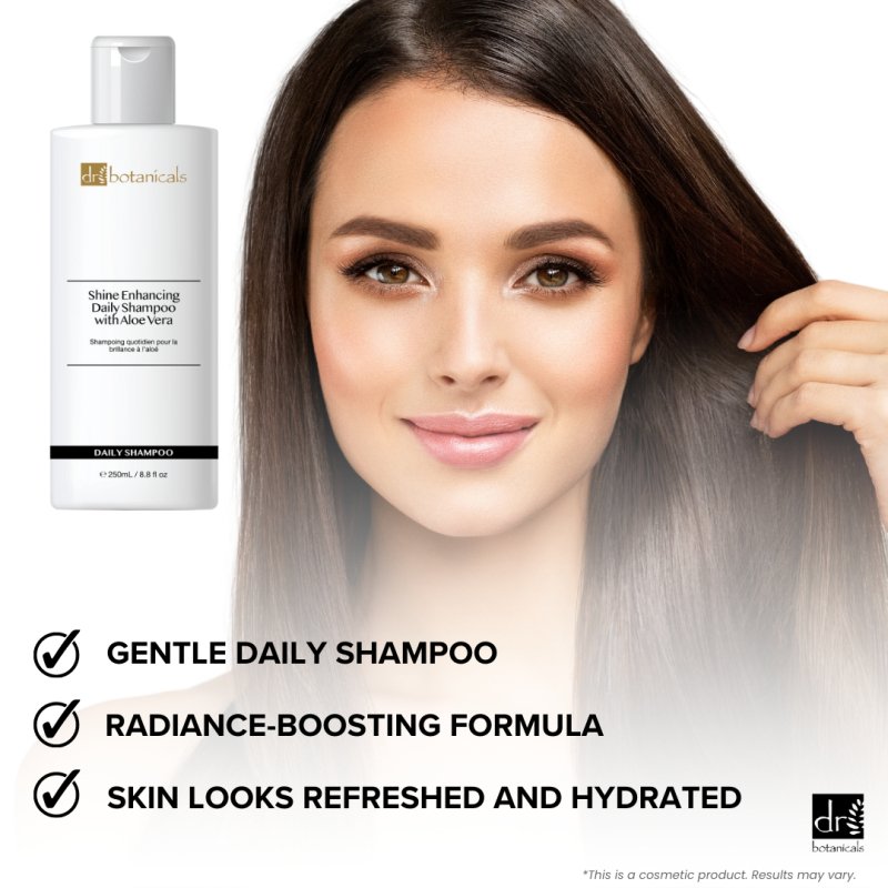 Aloe Vera Shine Enhancing Daily Shampoo 250ml - skinChemists