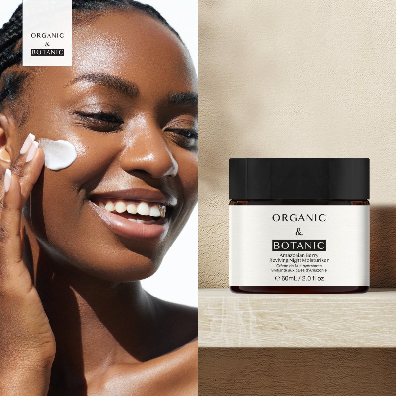 Amazonian Berry Night Moisturizer with Hyaluronic Acid & Vitamin C - 60ml - Deeply Hydrating, Anti-Aging Formula for Younger-Looking Skin - skinChemists