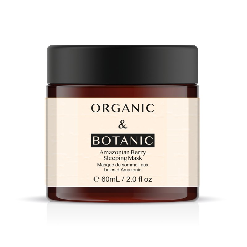 Amazonian Berry Overnight Sleeping Mask - 60ml - Deeply Hydrating, Brightening, & Revitalizing with Vitamin C & Plant Extracts for Radiant Skin - skinChemists