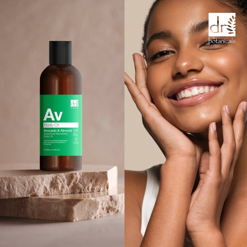 Avocado & Almond Superfood Nourishing Body Oil 200ml - skinChemists