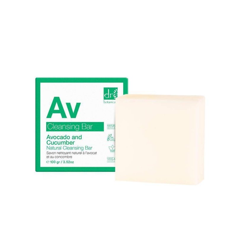 Avocado And Cucumber Natural Cleansing Bar 100g - skinChemists
