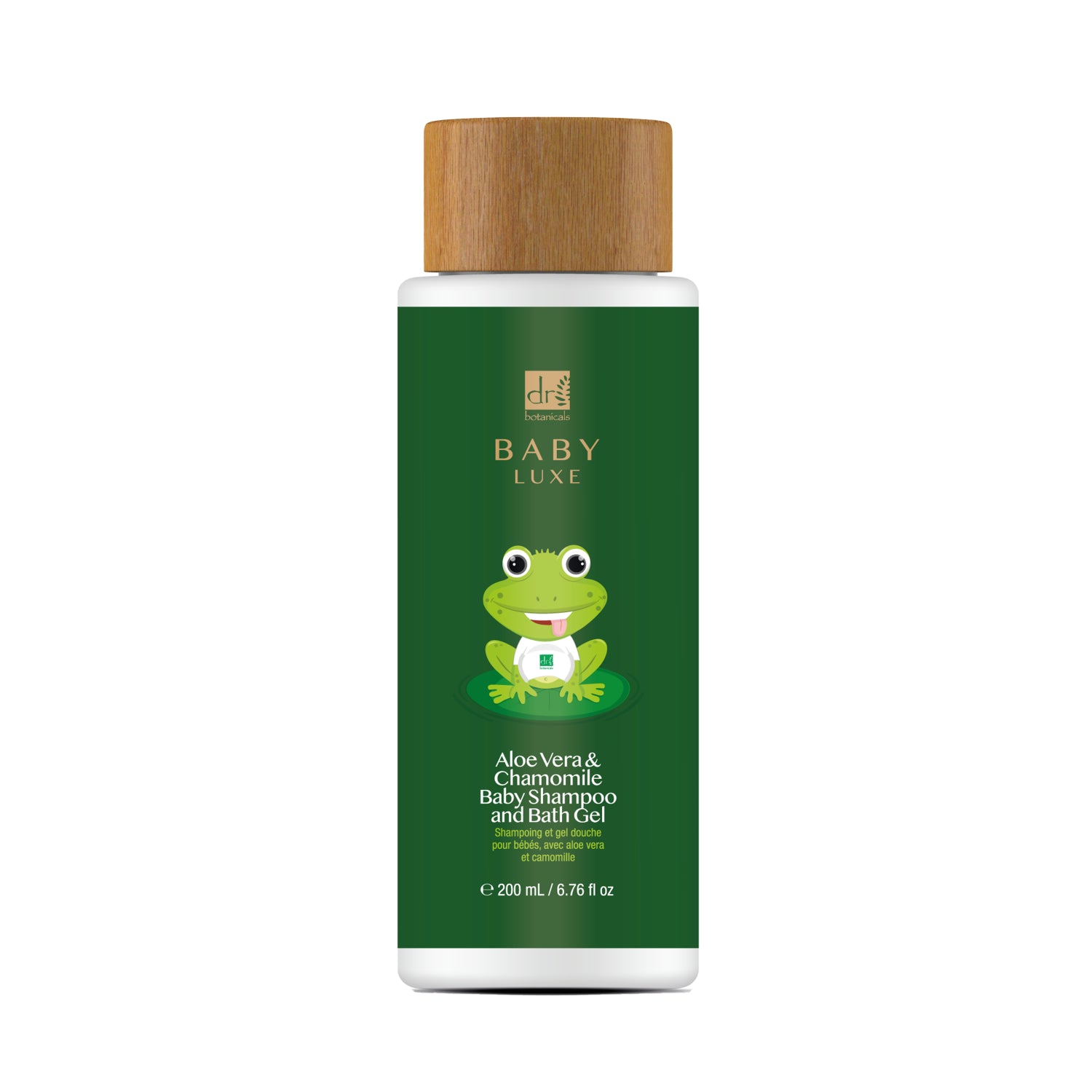 Dr Botanicals Baby Lux Aloe Vera & Chamomile Baby Shampoo & Bath Gel 200ml Twin Value Savings Pack - skinChemists