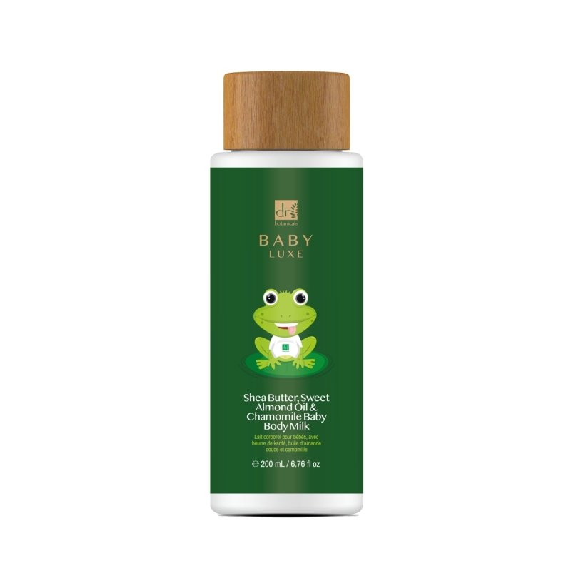 Baby Lux Sweet Almond Oil & Chamomile Baby Body Milk 200ml - skinChemists