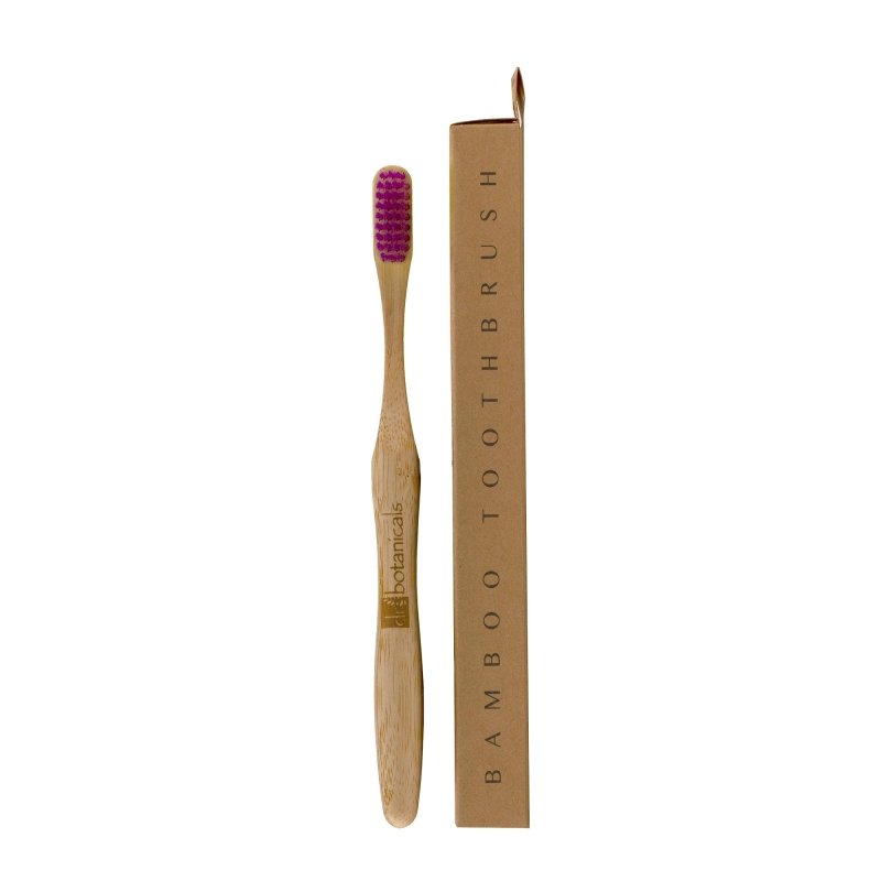 Bamboo Toothbrush Purple - skinChemists