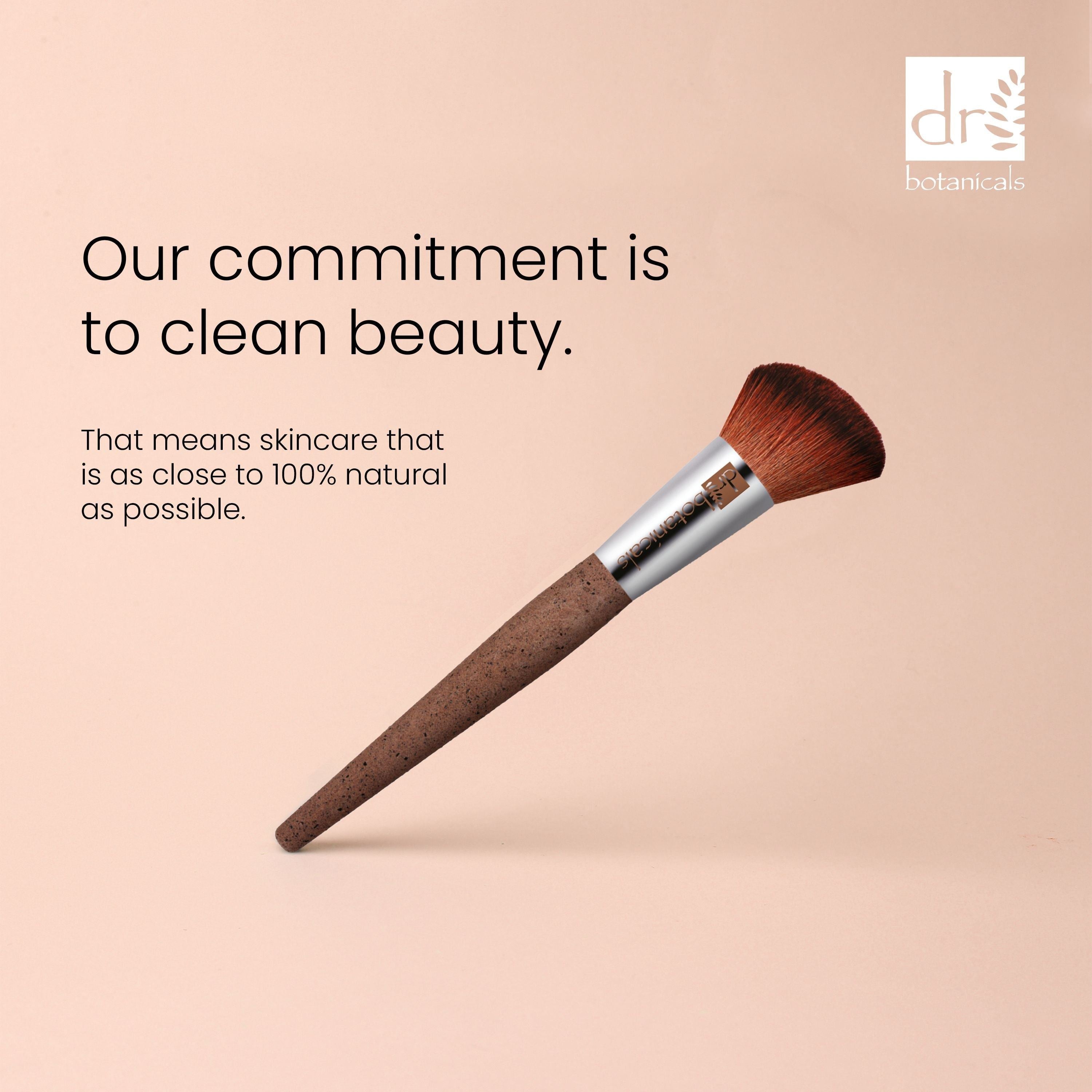 Dr Botanicals Coffee Ground Blush Brush Twin Value Savings Pack - skinChemists