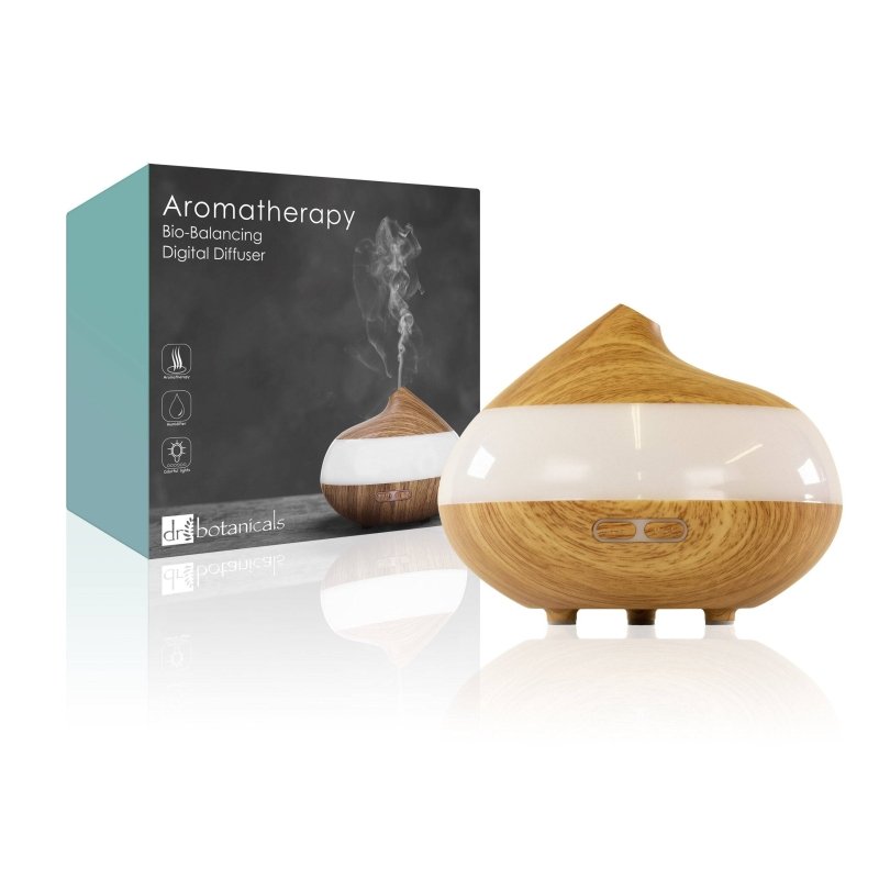 Bio-Balancing Wooden Aroma Digital Diffuser Clear Panel (UK Plug) - skinChemists