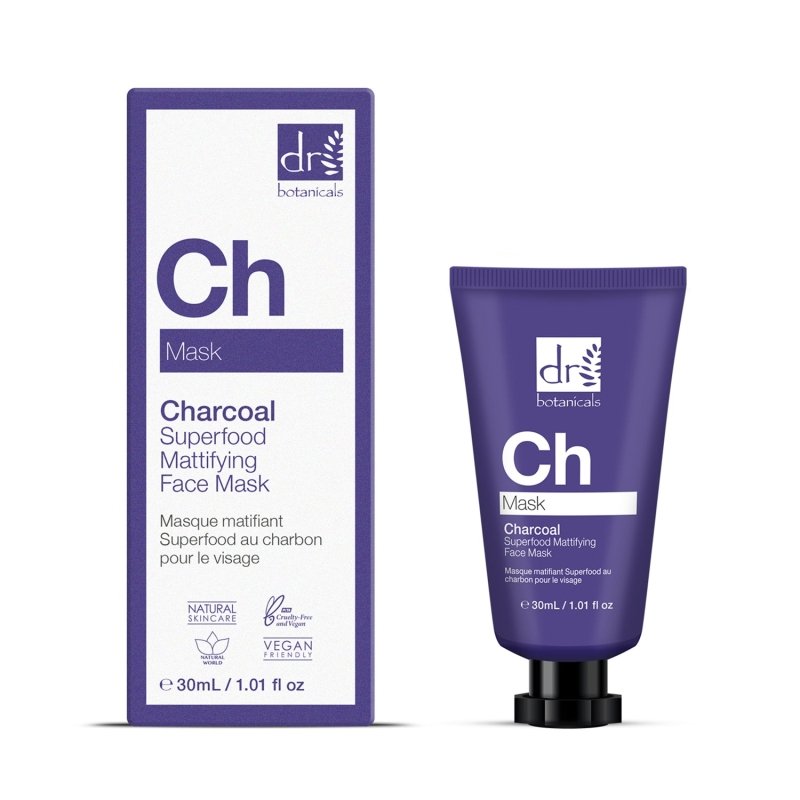 Charcoal Superfood Mattifying Face Mask - skinChemists