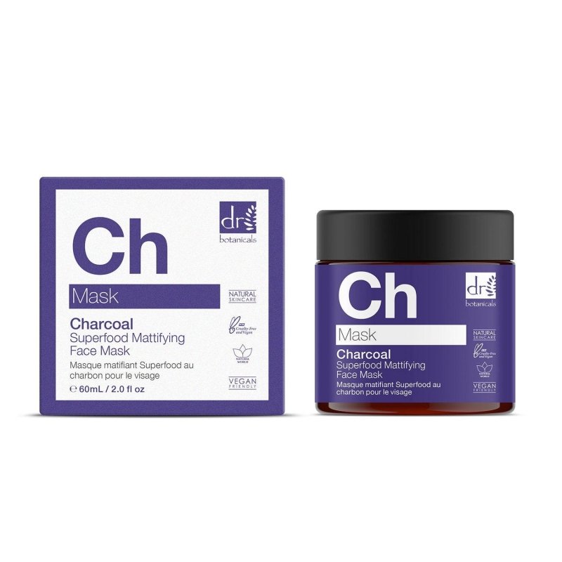 Charcoal Superfood Mattifying Face Mask 60ml - skinChemists