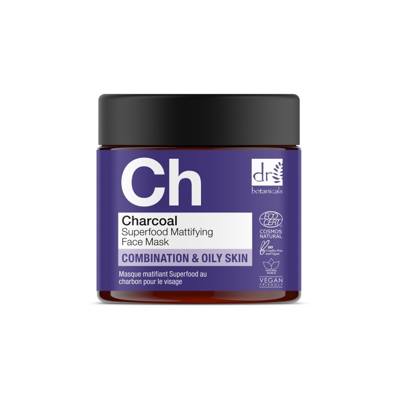 Charcoal Superfood Mattifying Face Mask 60ml - skinChemists