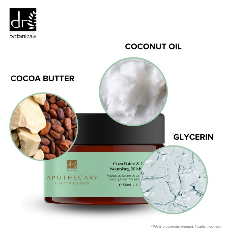 Coca Butter & Coconut Nourishing 20 Minute Mask 50ml - skinChemists