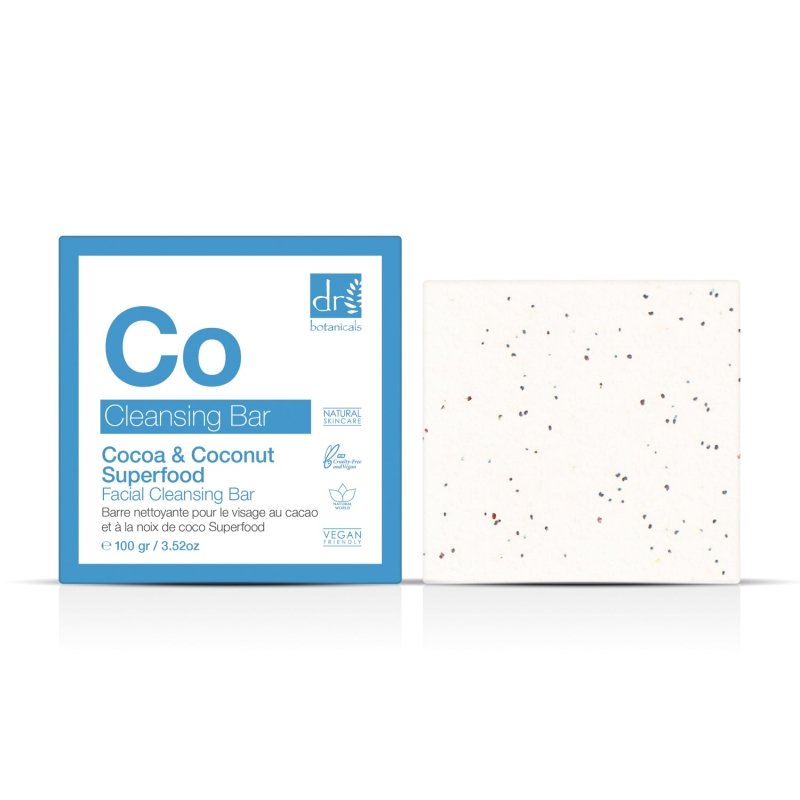 Cocoa And Coconut Superfood Facial Cleansing Bar 100g - skinChemists