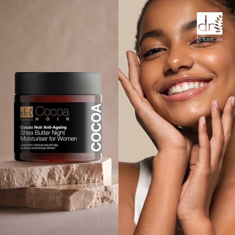 Cocoa Noir Anti-Ageing Shea Butter Night Moisturiser 60ml - skinChemists