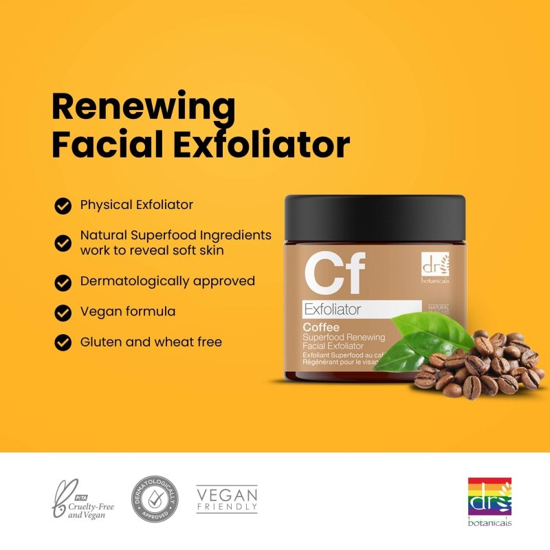 Coffee Superfood Renewing Facial Exfoliator 60ml - skinChemists