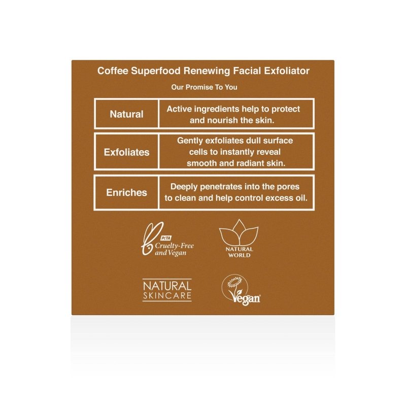 Coffee Superfood Renewing Facial Exfoliator 60ml - skinChemists
