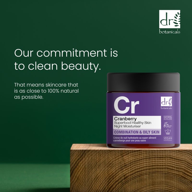 Cranberry Night Moisturiser 60ml - skinChemists