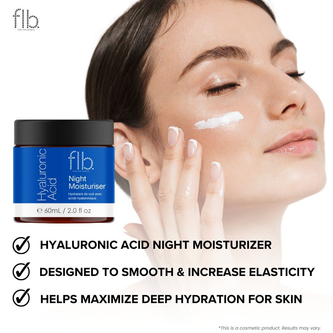 Hyaluronic Acid Night Moisturiser 60ml