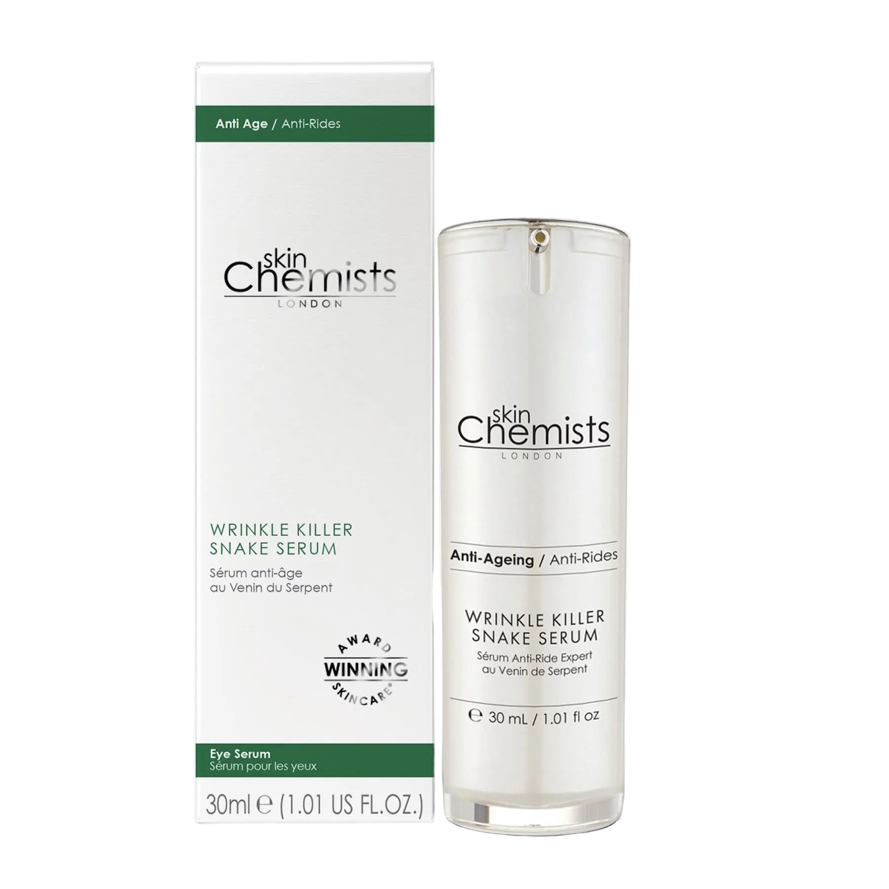 Suero de serpiente antiarrugas 30ml