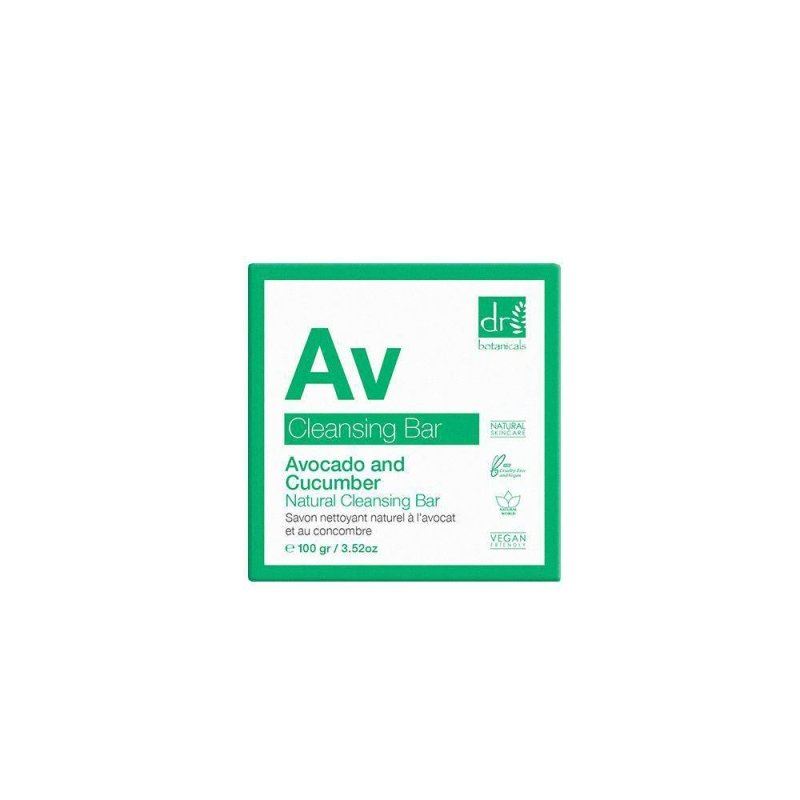 Avocado And Cucumber Natural Cleansing Bar 100g - skinChemists