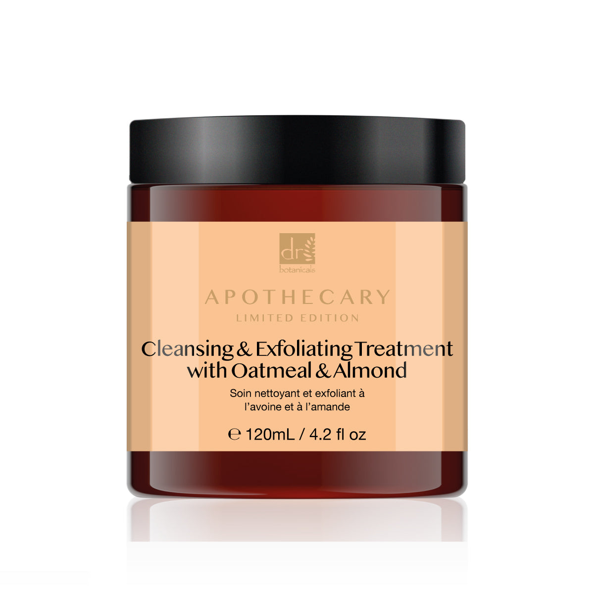 Dr Botanicals Cleansing & Exfoliating Treatment with Oatmeal & Almond 120ml Twin Value Savings Pack - skinChemists