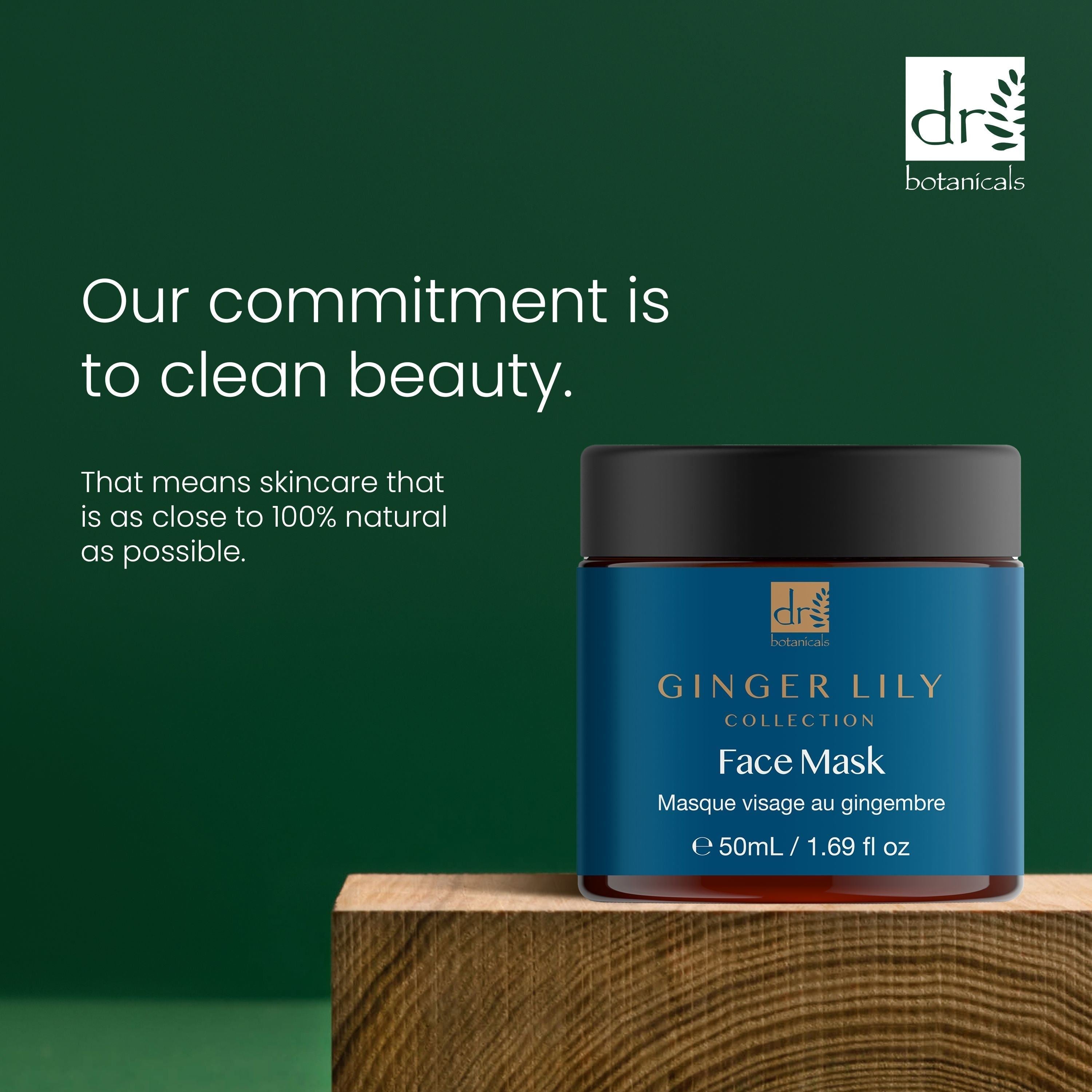Dr Botanicals Gingerlily Mask 50ml Twin Value Savings Pack - skinChemists