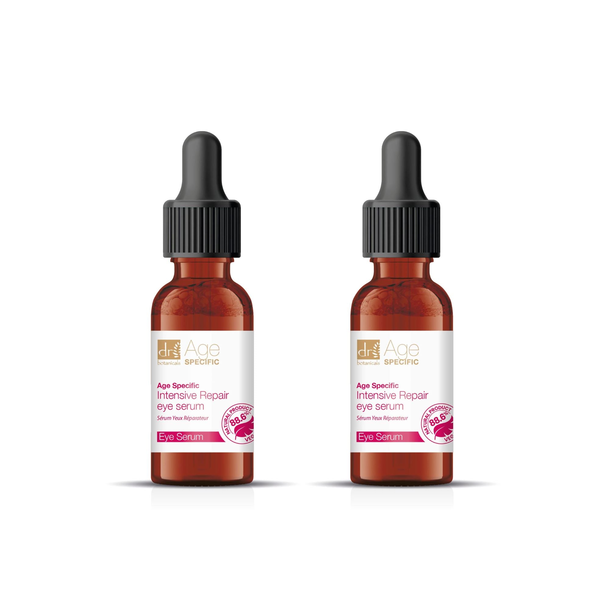 Dr Botanicals Age Specific Intensive Repair Eye Serum 15ml Twin Value Savings Pack - skinChemists