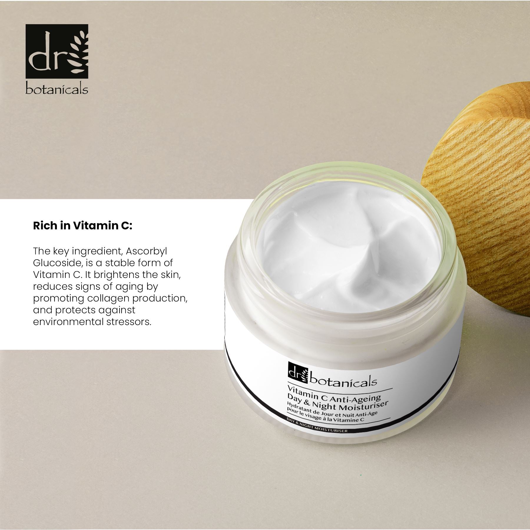 Dr Botanicals Vitamin C Anti-Ageing Facial Serum & Moisturiser Kit - skinChemists