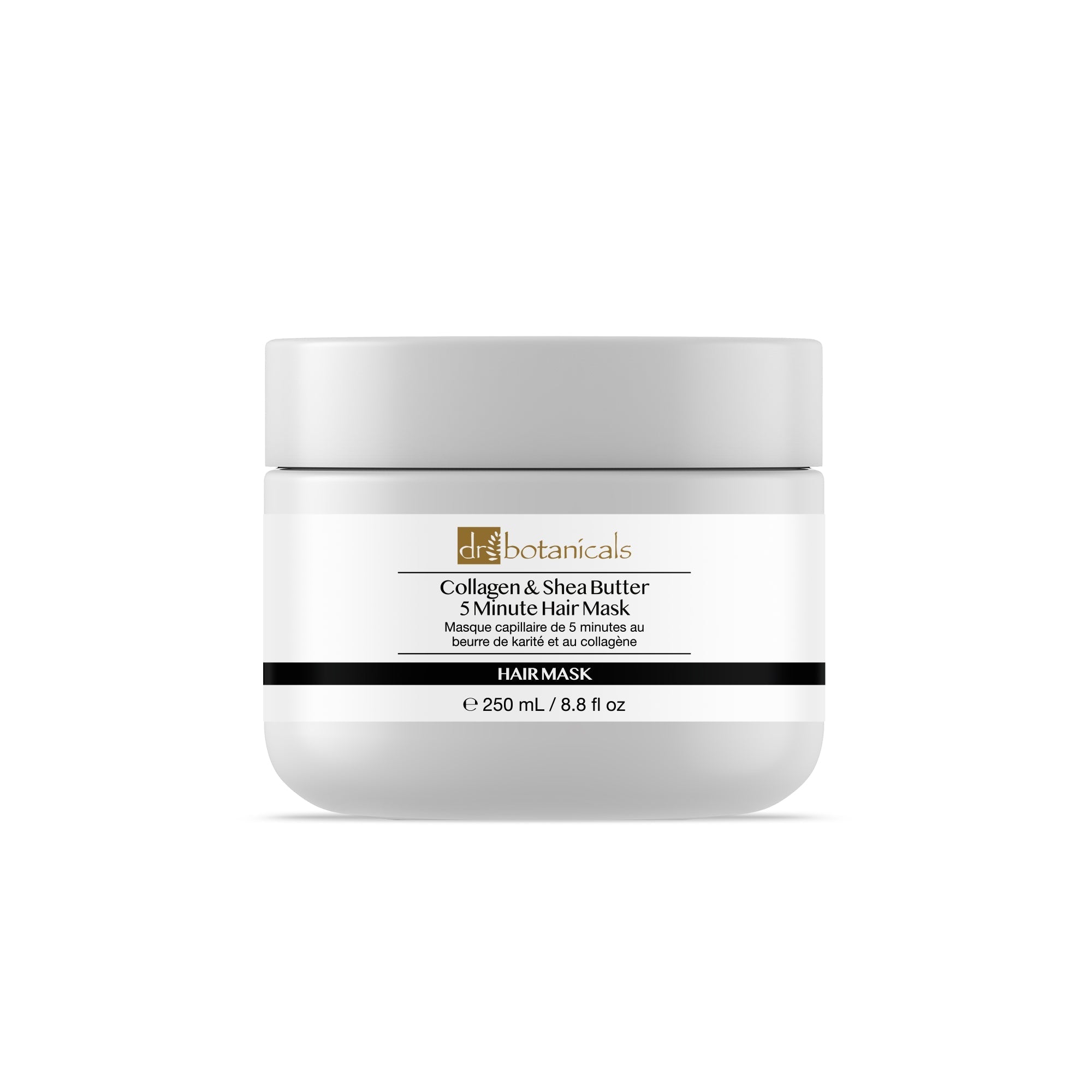 Dr Botanicals Collagen & Shea Butter 5 Minute Hair Mask 250ml Twin Value Savings Pack - skinChemists