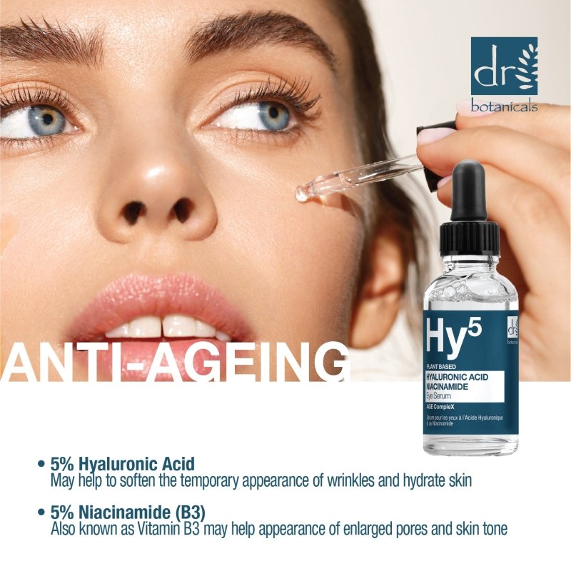 Hyaluronic Acid 5% & Niacinamide 5% Eye Serum 15ml - skinChemists