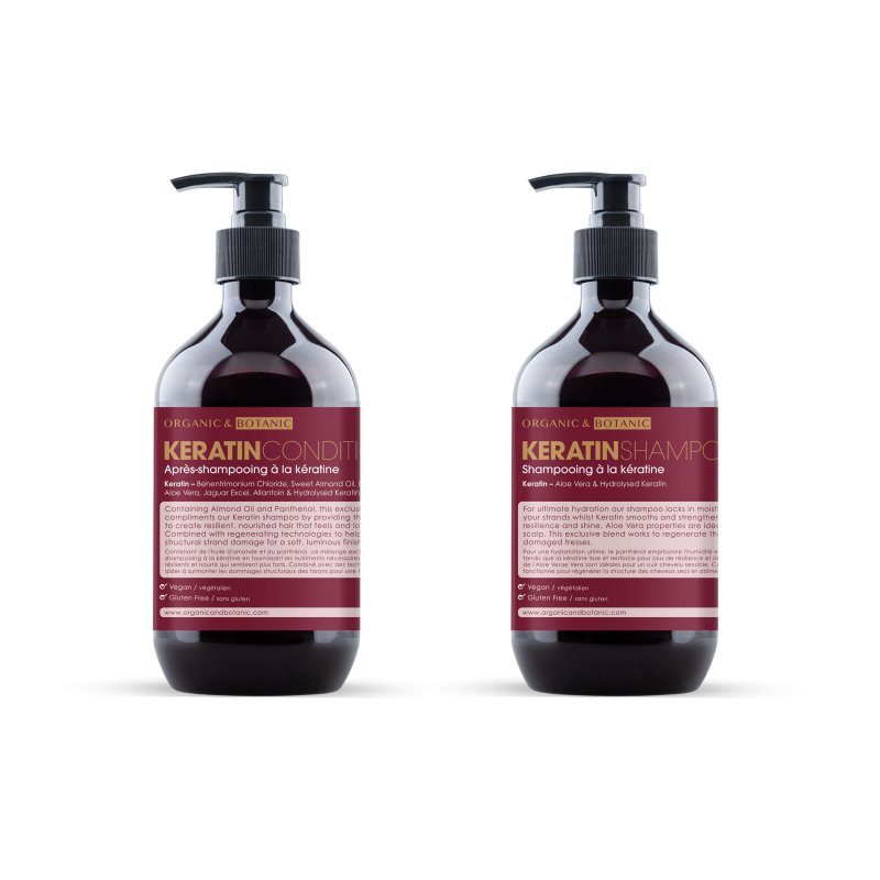 Keratin Shampoo + Conditioner - skinChemists