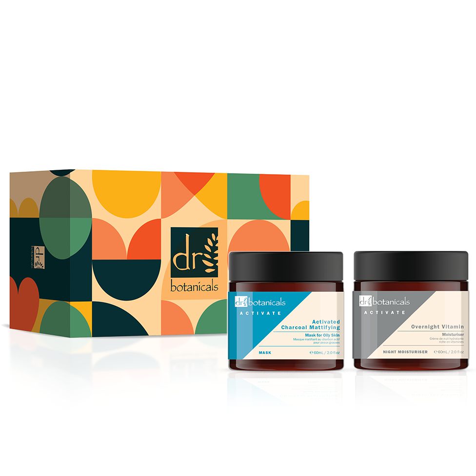 Dr Botanicals Charcoal Mattifying Mask & Overnight Vitamin Moisturiser - skinChemists