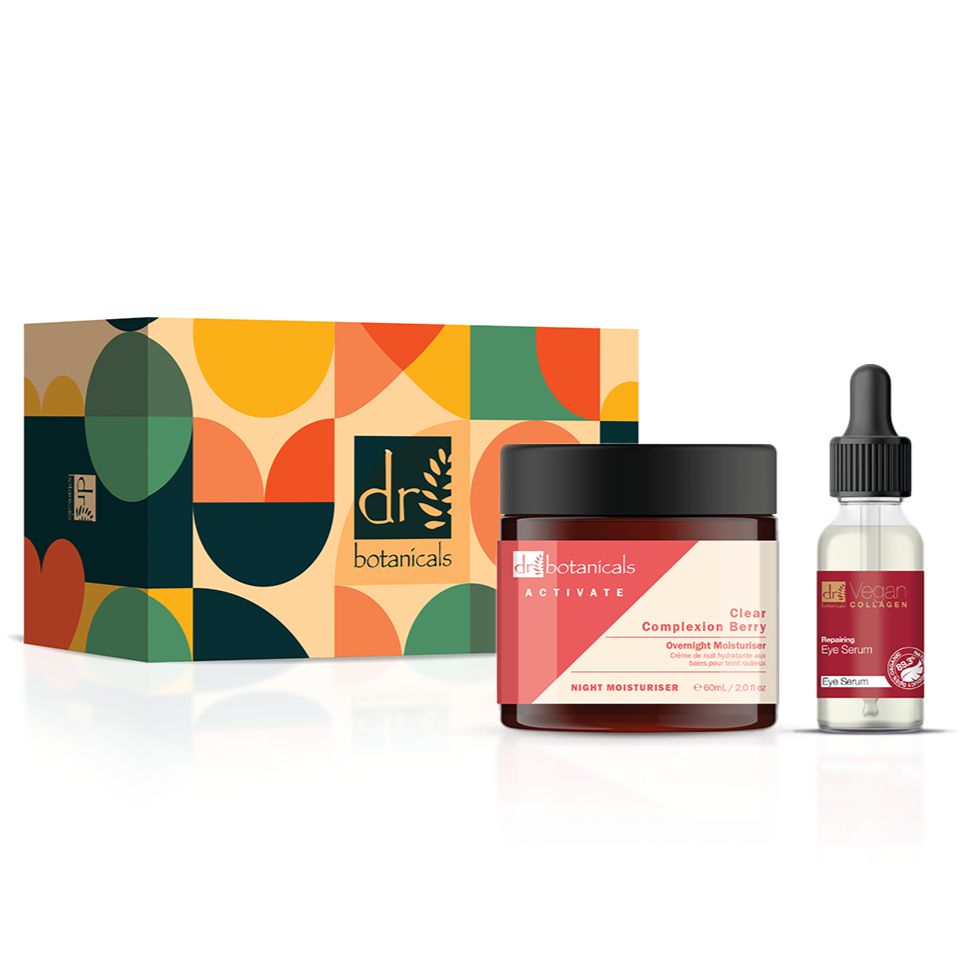 Vegan Collagen Eye Serum & Berry Overnight Moisturiser - skinChemists