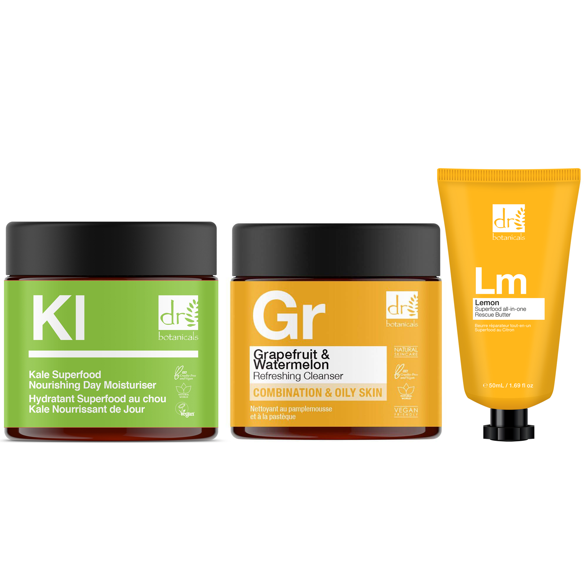 Grapefruit, Kale & Lemon Nourishing Kit - skinChemists