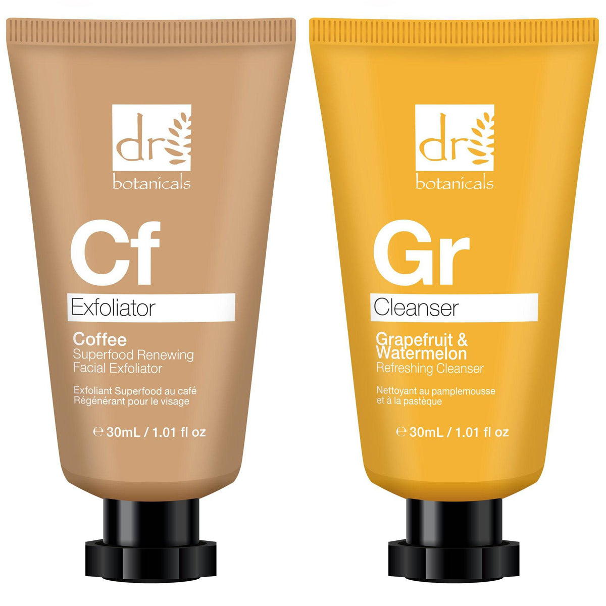 Coffee Exfoliator & Grapefruit Superfood Cleansing Starter Kit - skinChemists