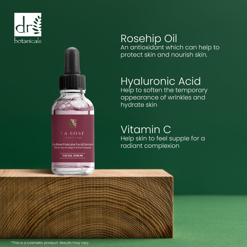 La Rose Française Day Moisturiser, Facial Serum, Eye Serum - skinChemists